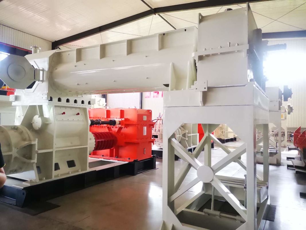 447kw Two Stage Automatic Clay Brick Extruder Machine