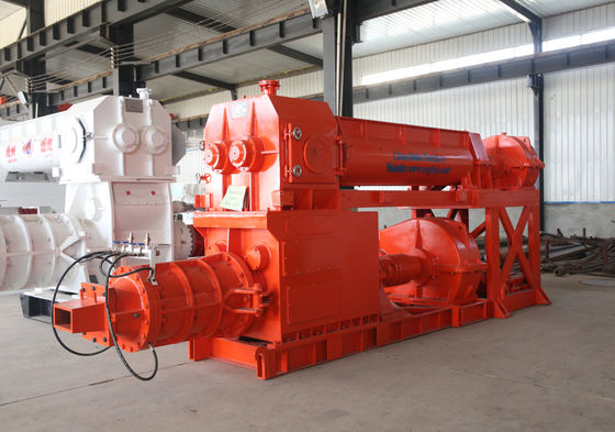 Highly Ratios Hole Brick Extruder Machine For Hollow Brick Making