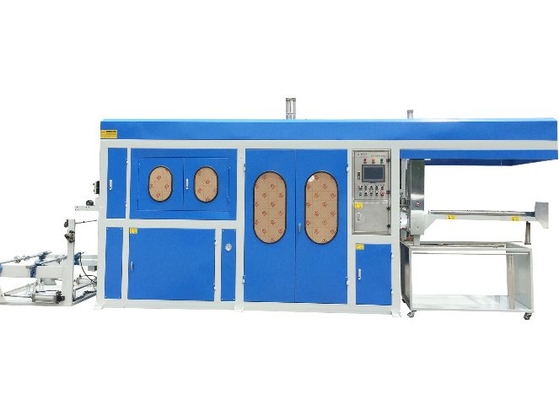 Pet Fastfood Tray PLC Vacuum Blister Forming Machine 12m/Min Auto For Food Container