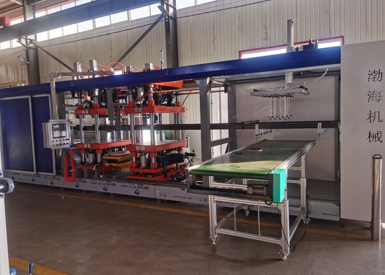 Pvc 120mm Blister Forming Machine Positive And Negative Pressure Multi Station