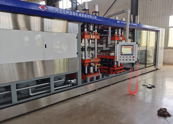 Three Station Automatic Blister Forming Machine Polypropylene 480mm