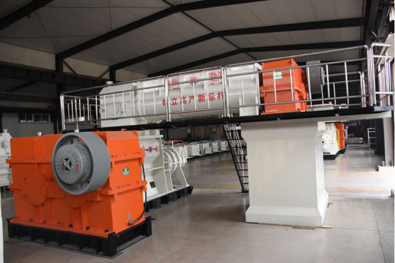 JKY-100 Automatic Shale And Clay Brick Making Machine With Stirrer