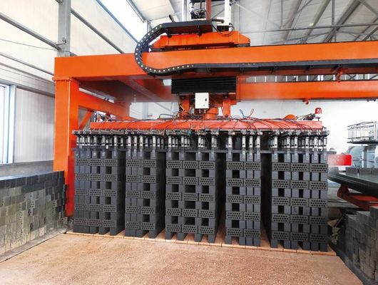 Customized JKR- 600 Concrete Brick Stacking Robot Machine