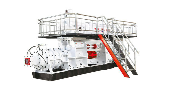 32000pcs/H Two Stage Vacuum Extruder 340kw Fly Ash Bricks Machine